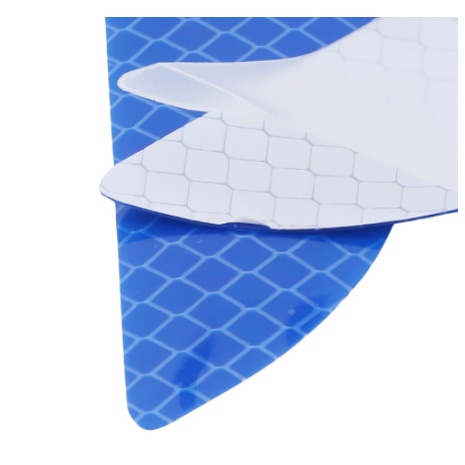 Miếng dán phản quang hai bên cản sau decal góc phía đuôi cho xe hơi ô tô sticker an toàn chống va chạm nhìn rõ ban đêm