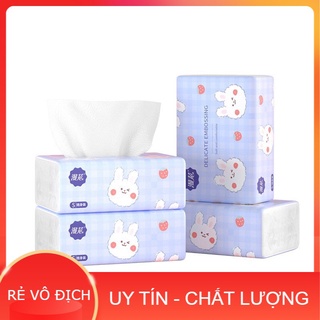 Giấy Ăn Thỏ Trắng Siêu Dai Siêu Mịn Thùng 40 Gói Giấy Ăn Rút Hình Thỏ (Hàng Nội Địa Trung Quốc)