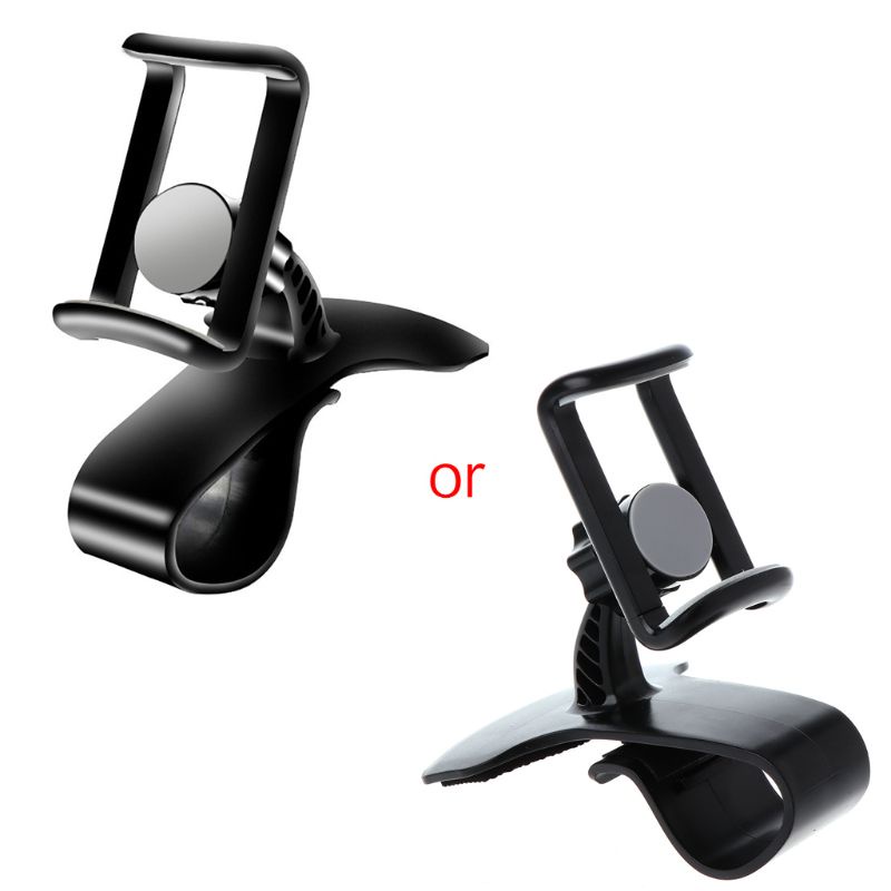 Giá Đỡ Điện Thoại Di Động EDB* HUD Xoay 360 Độ 3.5-6.3 inch Gắn Bảng Điều Khiển Xe Hơi