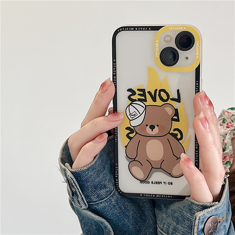 Ốp Điện Thoại Trong Suốt In Hình Bảng Phấn Cho Iphone 13Pro s/6splus/7/7plus/8/8plus/x/xr/xs/11/12/13/pro/max/plus/promax