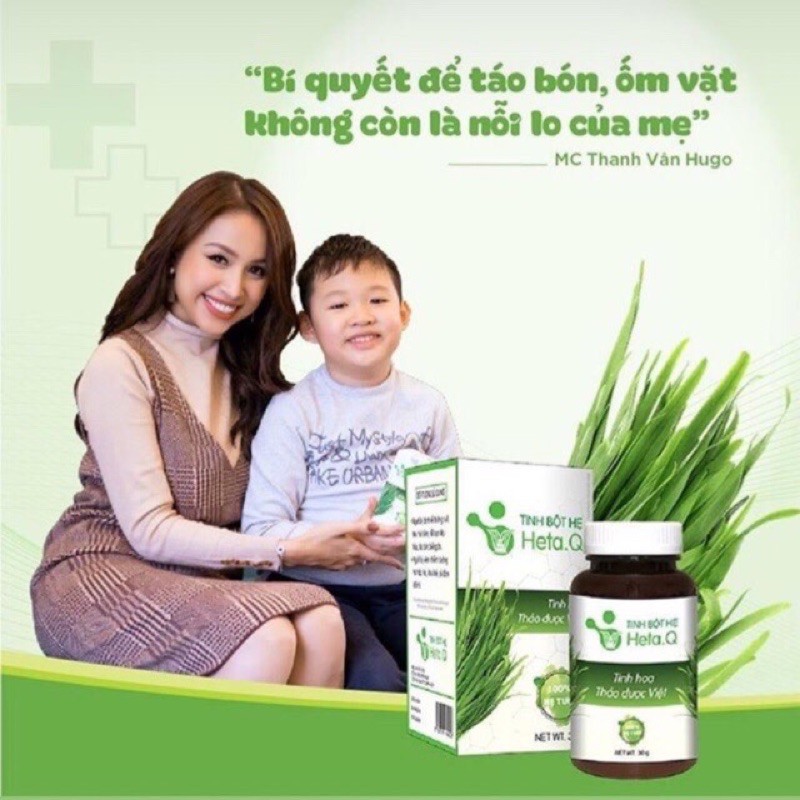 Tinh bột hẹ Hetaq (Heta Q) - giúp tiêu hoá khoẻ, hết lo táo bón