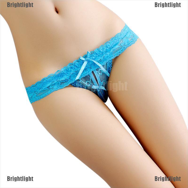Quần Lót Lọt Khe Phối Ren Quyến Rũ Thời Trang Dành Cho Nữ