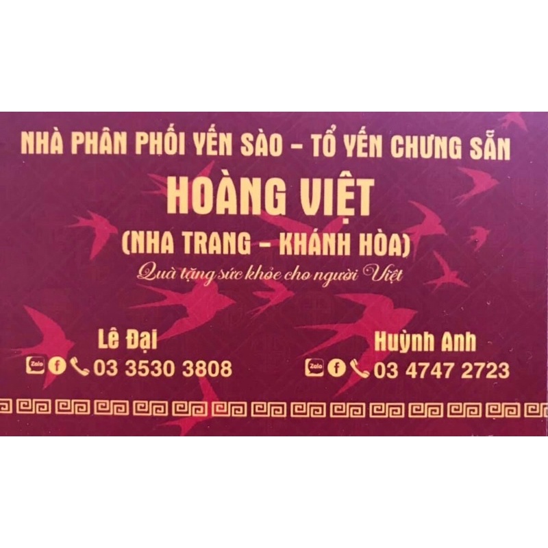 [MUA combo 105 Hủ Yến giảm ngay 1365k)chỉ có tại shop Yến sào Hoàng Việt  Huỳnh Anh