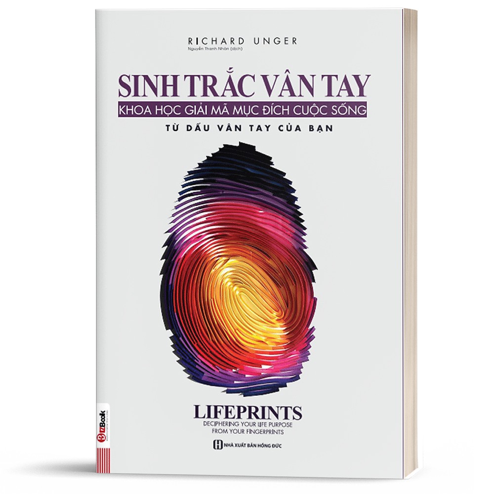 Cuốn sách Sinh Trắc Vân Tay - Giải Mã Mục Đích Cuộc Sống Từ Dấu Vân Tay Của Bạn - BIZBooks