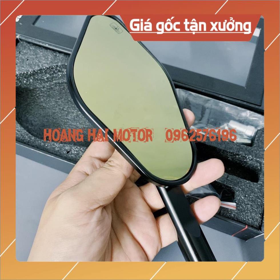 kinh/ gương chiếu hậu kiểu RIZOMA Elisse - Thân nhôm CNC nguyên khối, chân 10 li, hàng sịn full hộp - gắn mọi loại xe