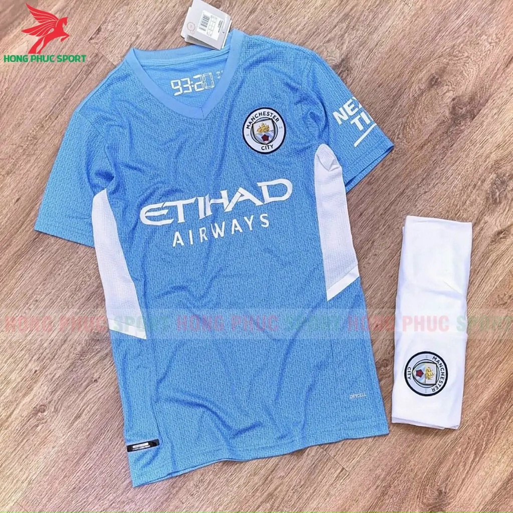 Bộ quần áo bóng đá CLB MAN CITY mùa giải 2021 2022 - Quần áo đá banh mới nhất