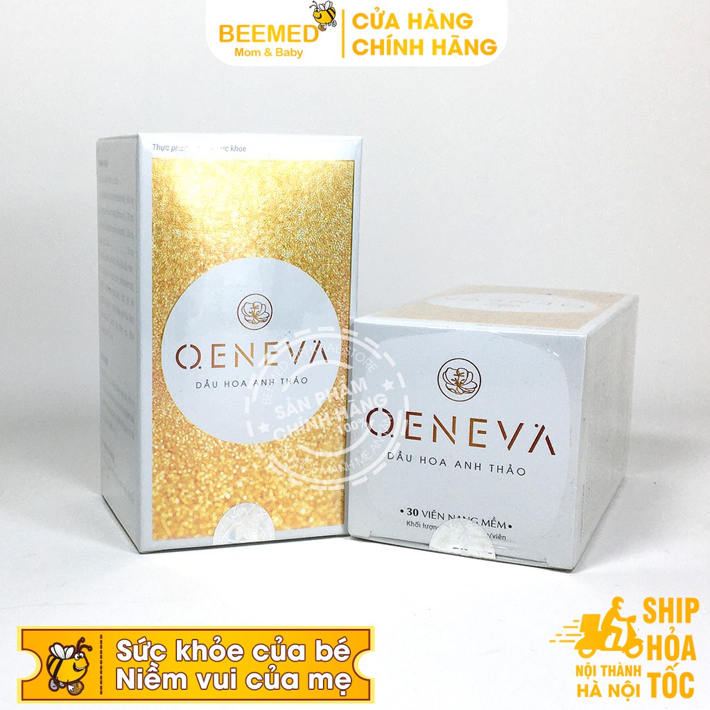 OenEva - Cân bằng nội tiết, giảm lão hóa từ Dầu hoa anh thảo Oeneva của Dược Tuệ Linh - đẹp da Oen Eva hộp 30 viên | BigBuy360 - bigbuy360.vn