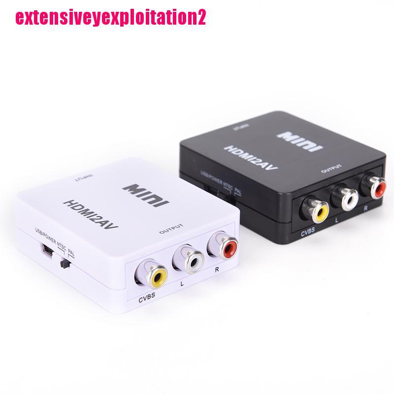 Bộ Chuyển Đổi Hdmi Sang Rca Av / Cvbs Hd 1080p Mini Hdmi2Av Video