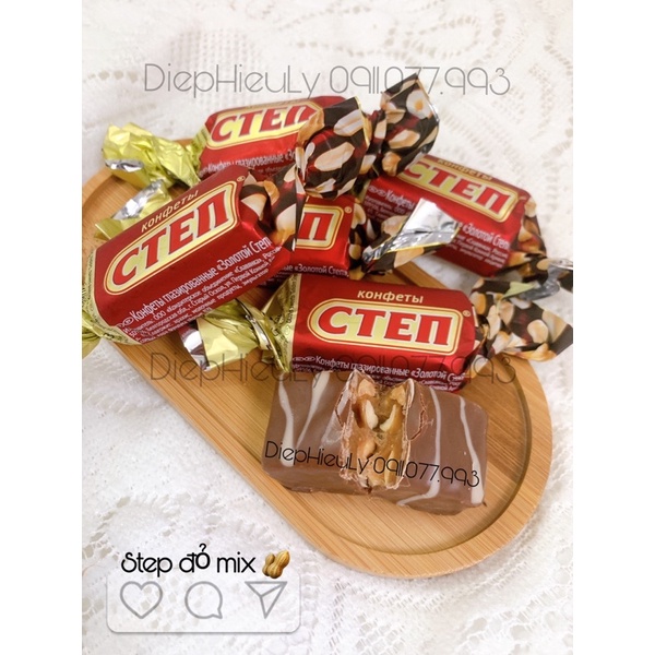 Kẹo Nga Mỹ mix 6-7-8 loại kẹo bánh TẾT ngon nhất