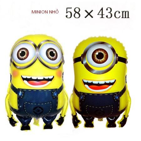 Bong bóng hình MINIONsize 58cm/75cm bong bóng trang trí sinh nhật Phụ kiện trang trí sinh nhật happy birthday