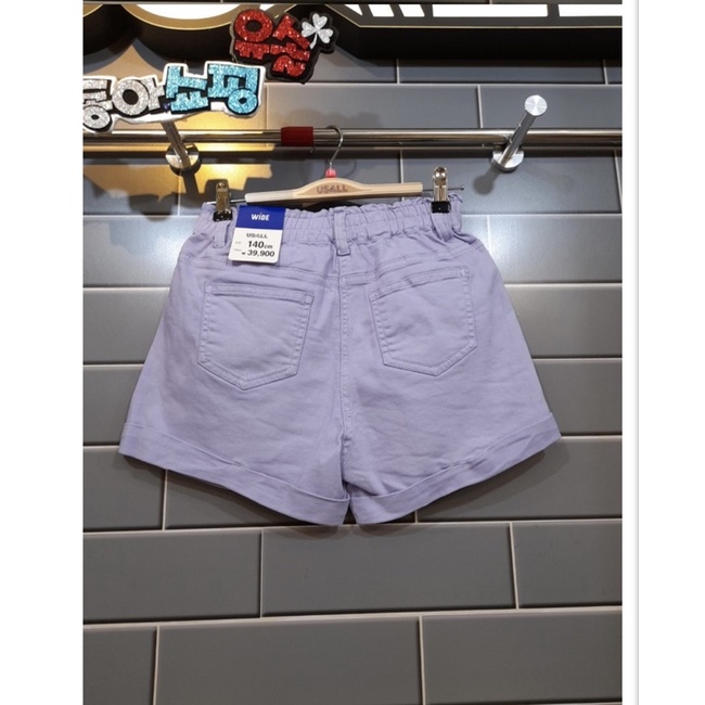 Short jeans giấy bé gái lớn