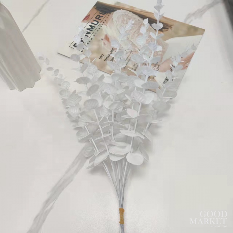 Nhánh Lá Bạch Đàn Nhân Tạo Bằng Nhựa Dùng Trang Trí Nhà Cửa / Tiệc Cưới