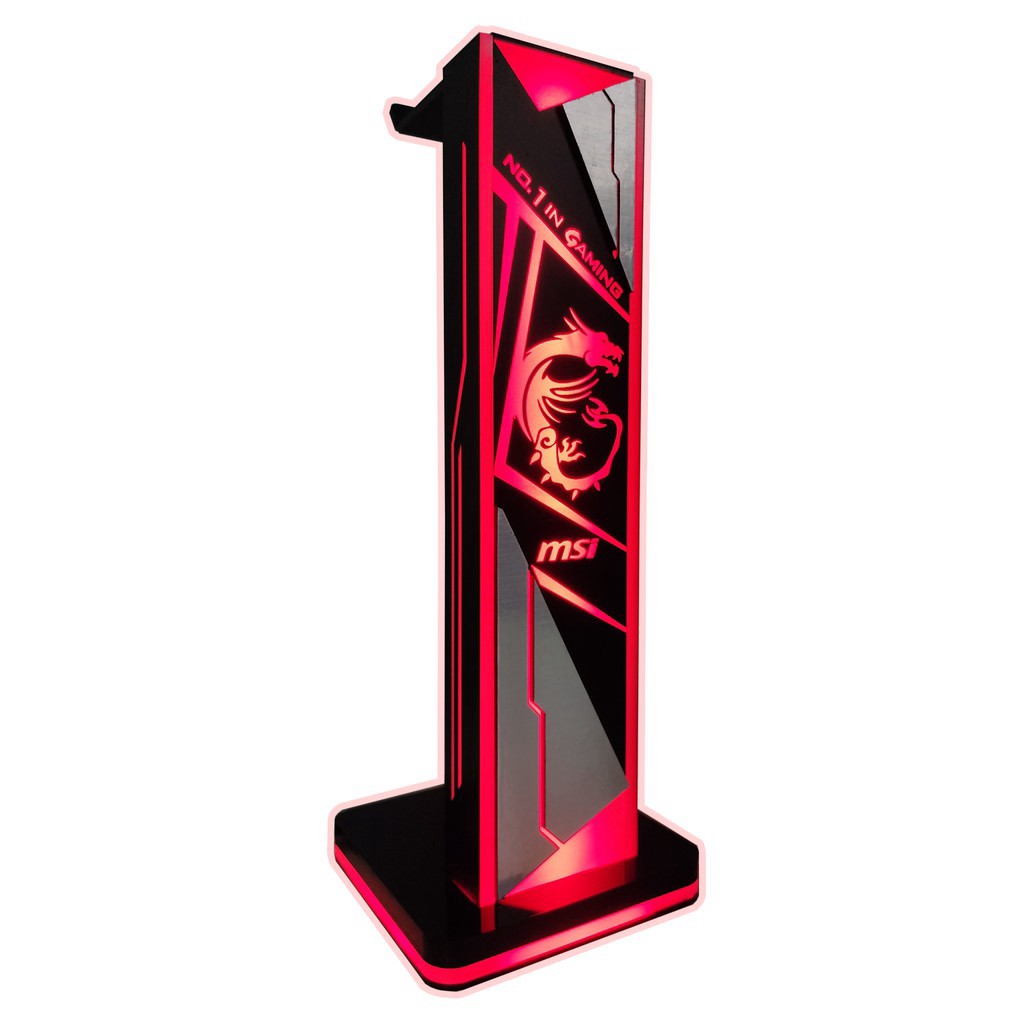 Giá treo tai nghe Gaming Logo MSI Pro Led RGB