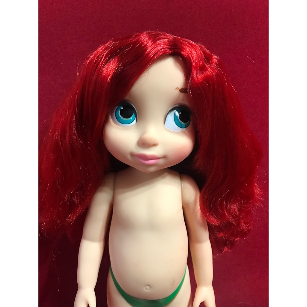 Búp Bê Nàng Tiên Cá 39 cm Ariel Disney Animator 16 inch doll Phiên Bản Mập Lùn