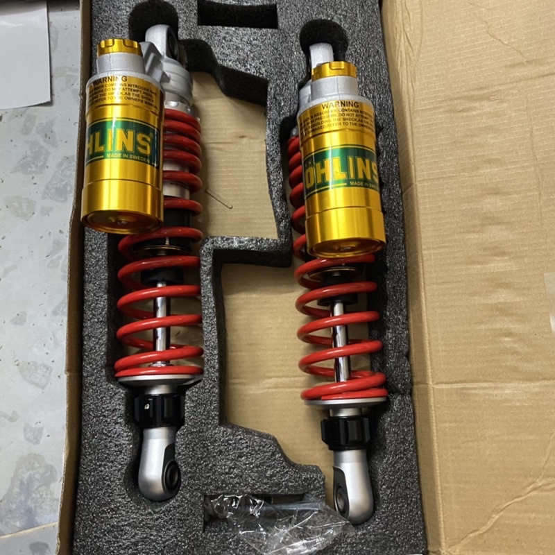 Phuộc nhún sau ohlins bình dầu cho các xe Dream Wave Axelo Elegant Cub 330mm ...