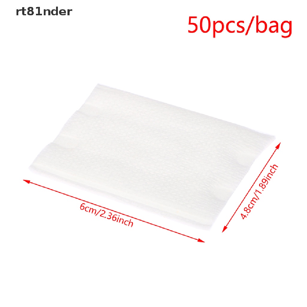 Túi 50 Miếng Bông Tẩy Trang Mềm Mại Có Thể Giặt Được