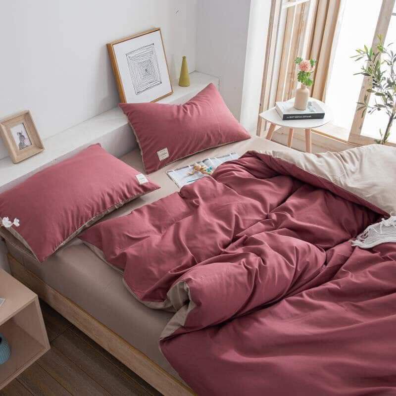 [RẺ VÔ ĐỊCH] Bộ vỏ chăn ga gối cotton Tici cao cấp nhập khẩu Hàn Quốc đủ size đủ màu (không kèm ruột) | BigBuy360 - bigbuy360.vn