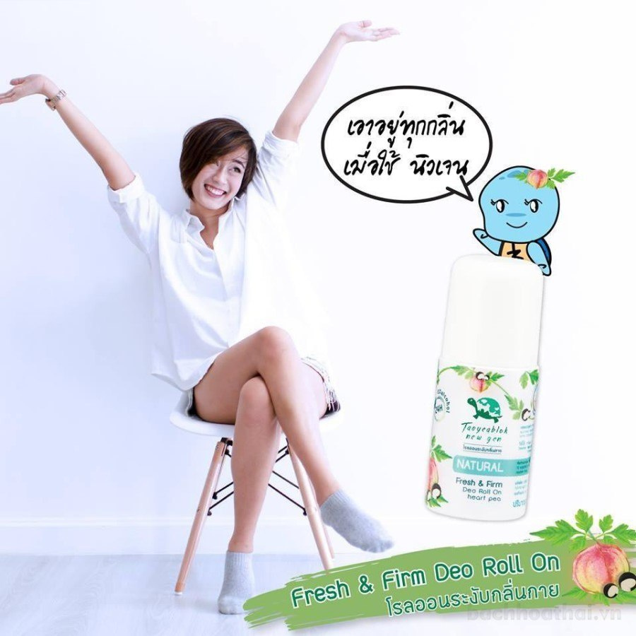 Lăņ khử mùi se khít lỗ châŋ lông Taoyeablok New Gen Fresh &amp; Firm Deo Roll On Thái Lan