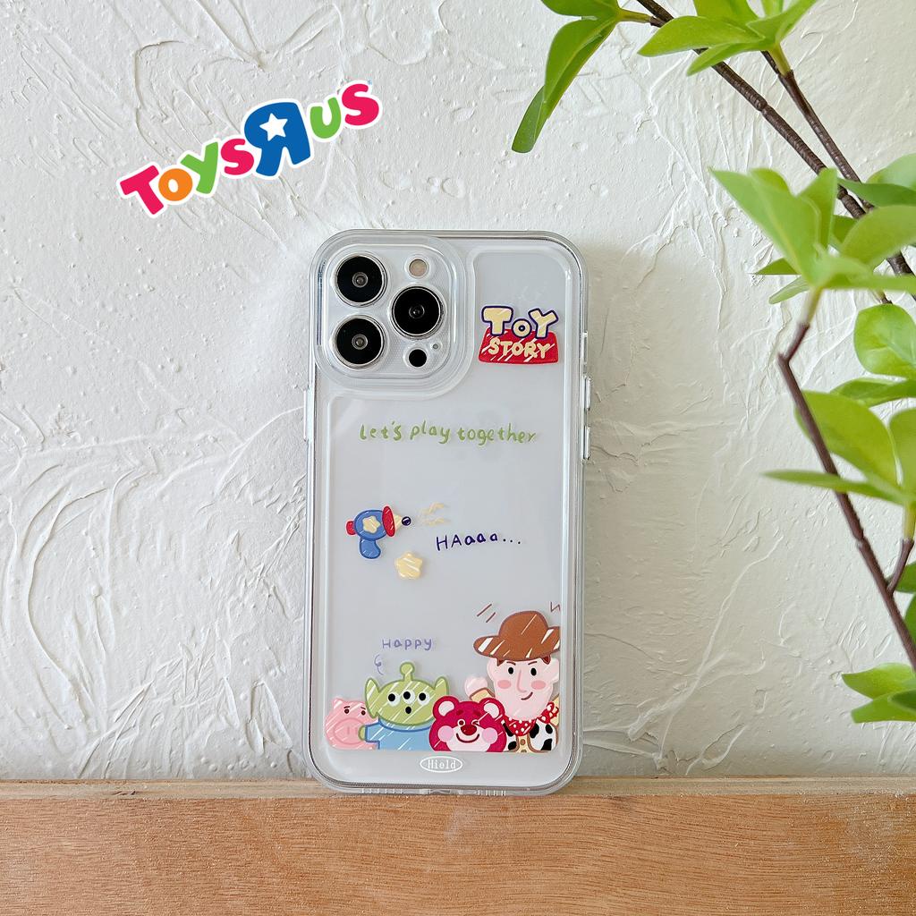 Ốp Điện Thoại Tpu Dẻo In Hình Toy Story Nút Kim Loại Cho iphone 13 Promax 12 11 7 Plus X XS XR 8 7