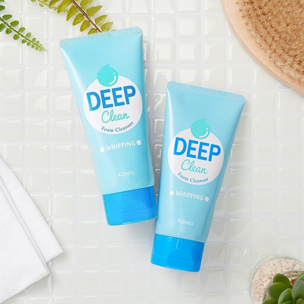 Sữa Rửa Mặt Làm Sạch Sâu A'PIEU DEEP CLEAN FOAM CLEANSER WHIPPING