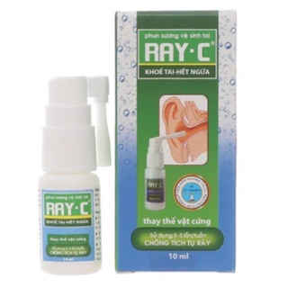 Ray c xịt vệ sinh tai