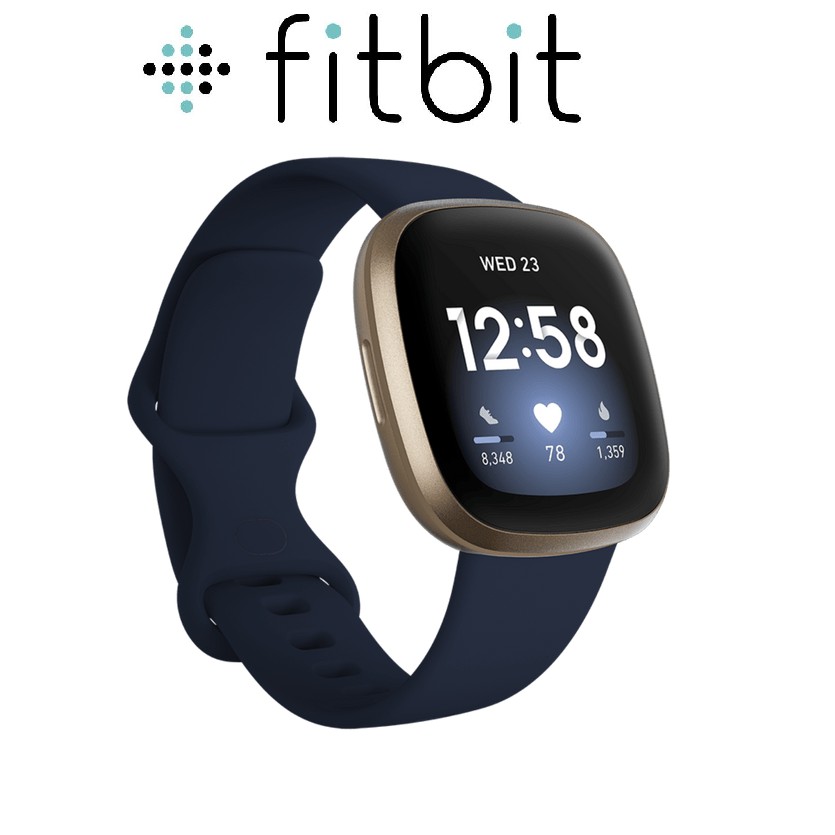 Đồng hồ thông minh Fitbit Versa 3 - Hàng Chính Hãng FPT (Bảo Hành 12 Tháng)