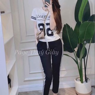 Bán sỉ sét bộ dass nữ phiên bản mới 2 màu đen trắng