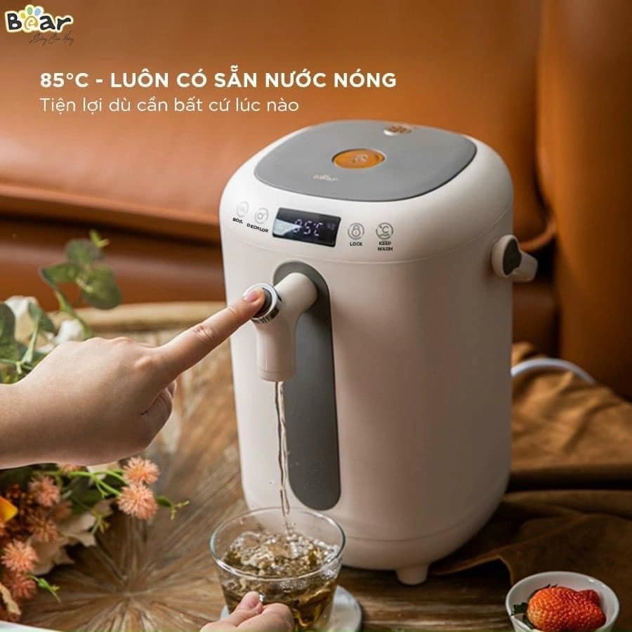 Bình Thủy Điện BEAR KE-B30V1 - Bình Đun Nước Khử Clo, Bình Giữ Nhiệt, Đun Siêu Tốc - BH Chính Hãng 18 Tháng