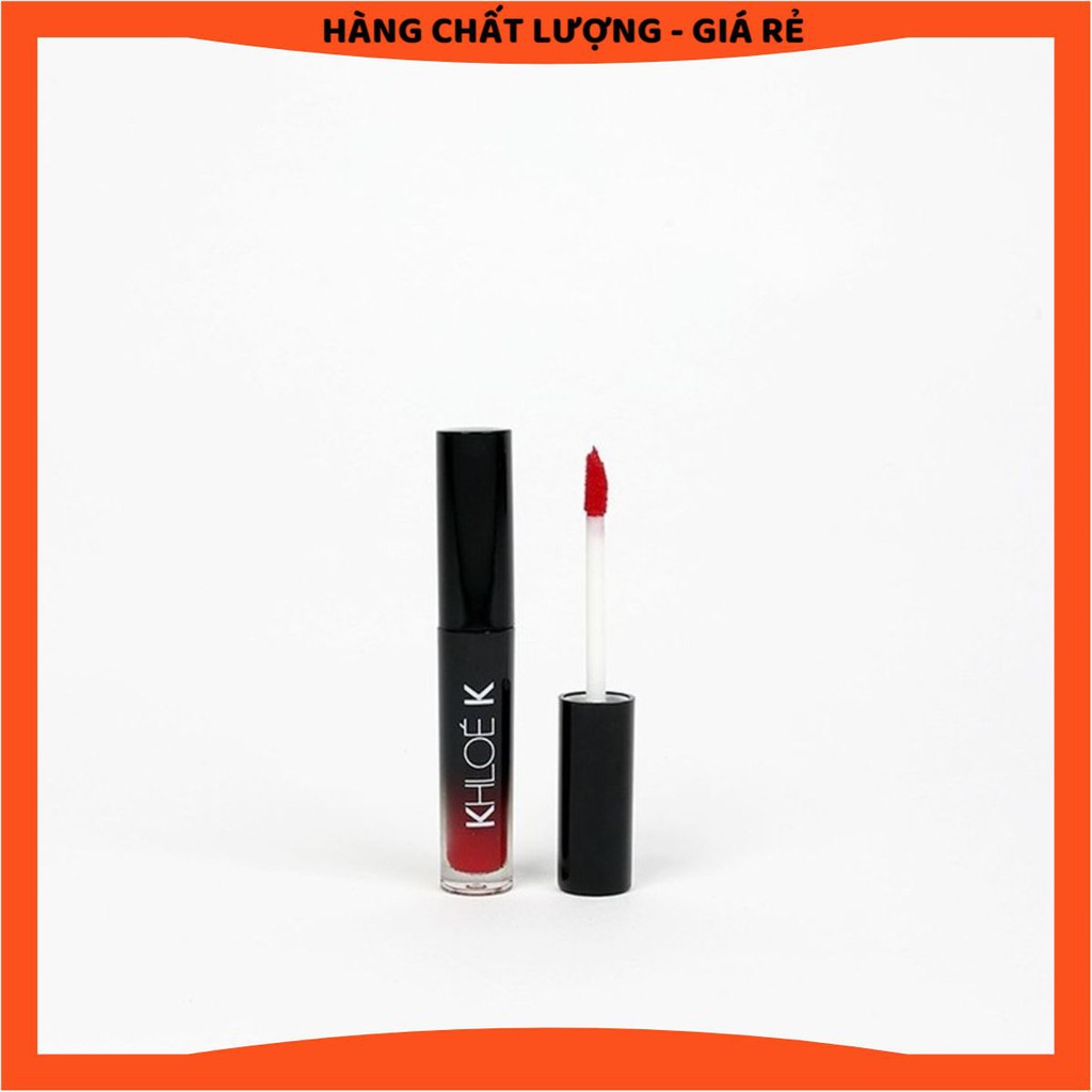 Combo 2 Son Dưỡng dạng kem Cao Cấp Khloe K Màu Đỏ Cam