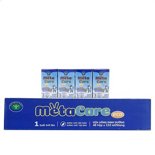 Sữa bột pha sẵn Metacare Eco đủ vị loại 110ml