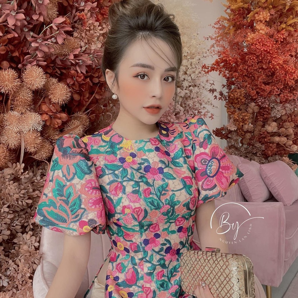 áo dài, áo dài hoa