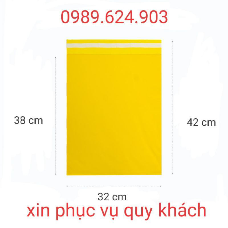 Túi gói hàng túi niêm phong tự dính size 32*42 ( túi dán miệng )