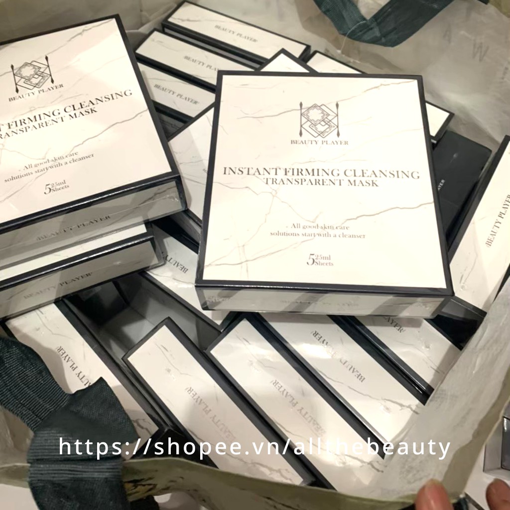 Mặt nạ làm sạch da, sáng tự nhiên Beauty Player