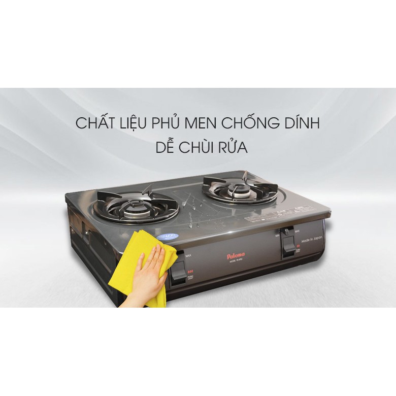 Bếp ga đôi Paloma PA-6PEJ (nhập khẩu nguyên chiếc)