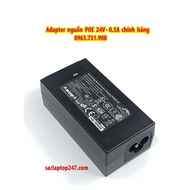 Adapter nguồn poe 24V 0.5A chính hãng, tiện dụng an toàn