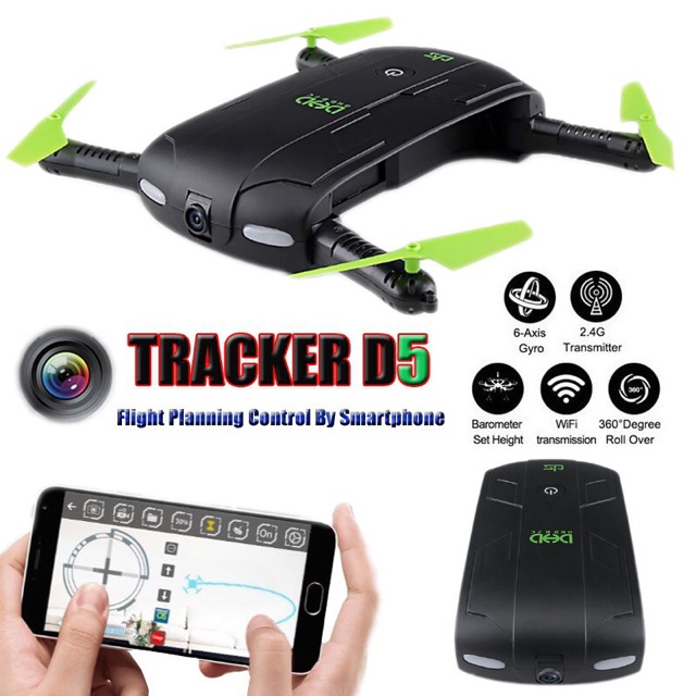 Flycam gấp gọn quay hd