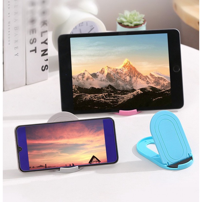 Giá đỡ điện thoại để bàn có thể gấp gọn đa năng thích hợp cho iPhone và điện thoại Android