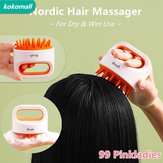 Cọ Rửa Dầu Gội, Lược Chăm Sóc Da Đầu , Bàn Chải Mát Xa Da Đầu