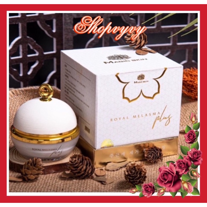 Cao Nám Kem Ngừa Nám Tàn Nhang MagicSkin Royal Melasma Plus.