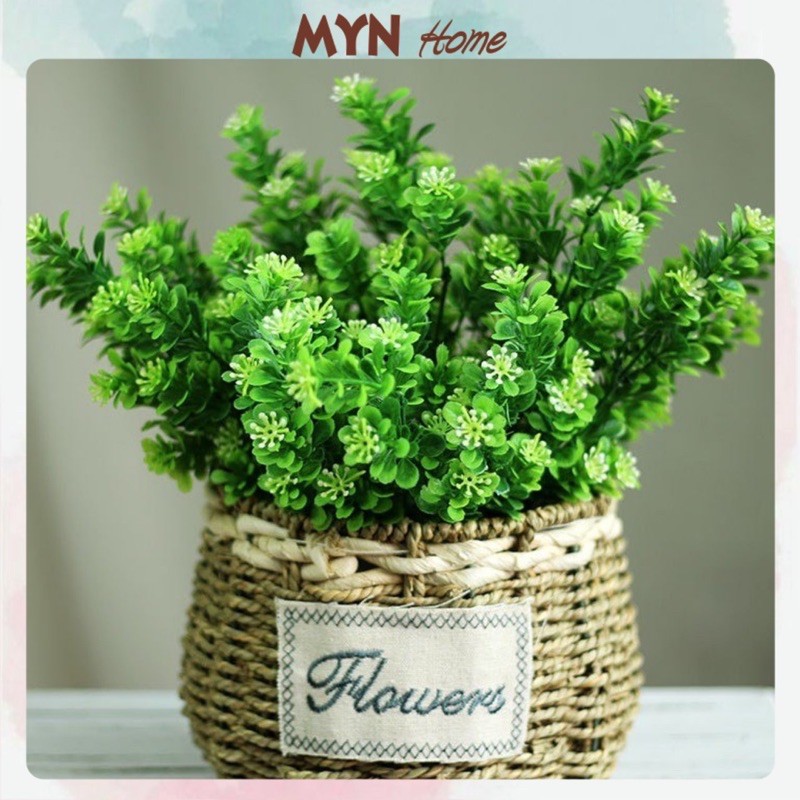 Cụm ngâu nhựa PVC - Hoa giả lụa đẹp trang trí tiệc cưới, nội thất, phụ kiện chụp ảnh