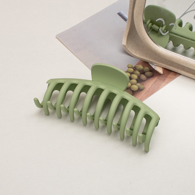 Kẹp tóc Haimeikang cỡ lớn màu sắc đơn giản phong cách Hàn Quốc cho nữ