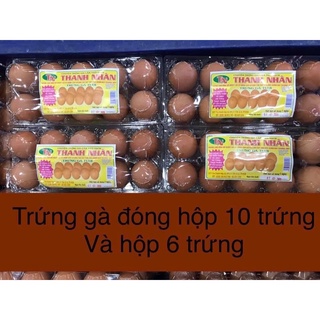 Trứng gà hộp 10 quả