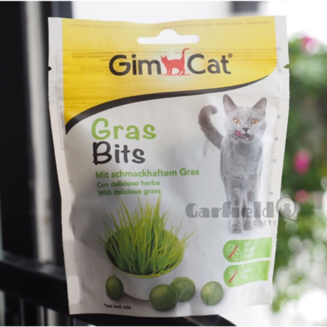 Viên Cỏ mèo Gimcat Grasbits 230v & 850v