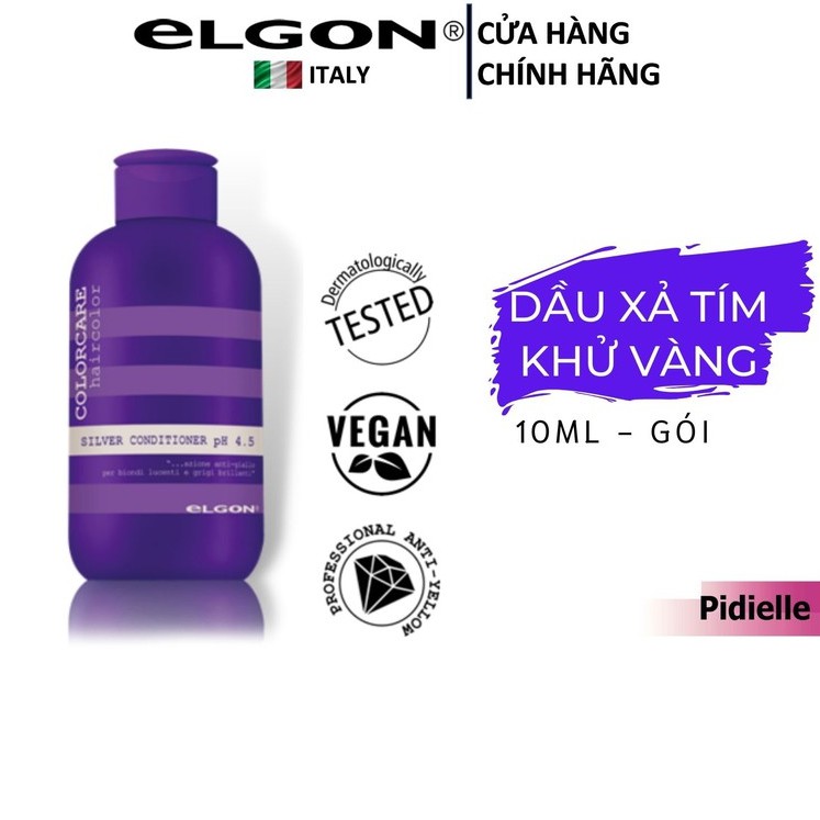 DẦU XẢ TÍM KHỬ VÀNG gói 10ml - SILVER CONDITIONER 10ml