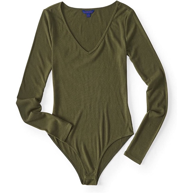 Bodysuit len gân Aero