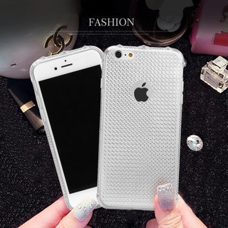 Ốp Nhũ Đính đá Iphone 6Plus