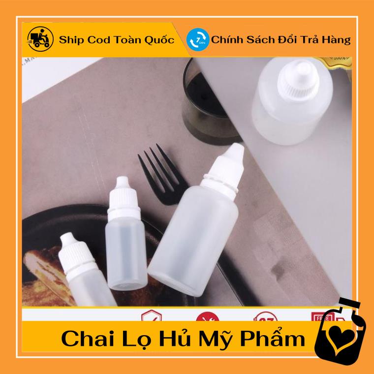 [100c] Vỏ chai lọ nhỏ mắt 5ml,10ml,20ml Granty chiết mỹ phẩm , chai chiết mực , phụ kiện du lịch , phụ kiện du lịch