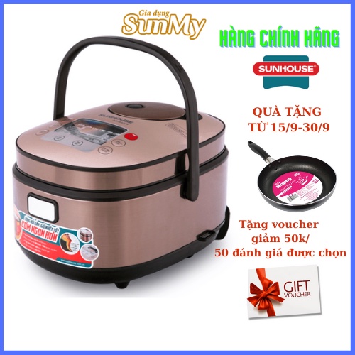 Nồi cơm điện tử cao cấp Sunhouse mama 1.5 lít SHD8915 - HÀNG CHÍNH HÃNG
