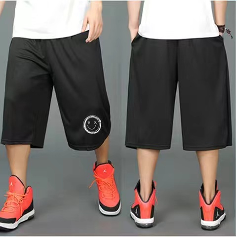 [Plus Size] Quần Short Thể Thao Dáng Rộng Thoáng Khí Thời Trang Cho Nam