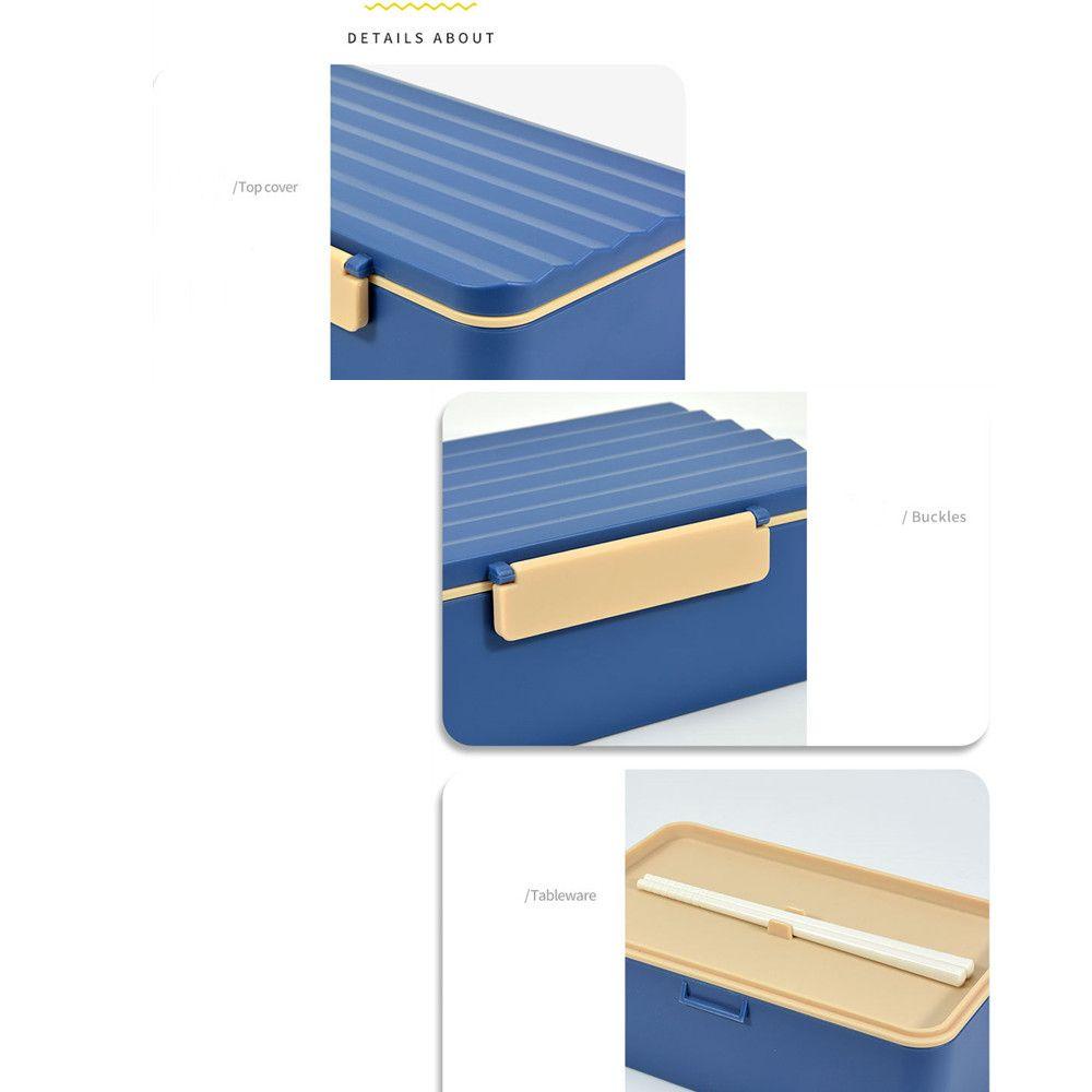 KUNHEV Hộp cơm Giữ Nhiệt Kèm Đũa Tiện Dụng Có Thể Mang Theo